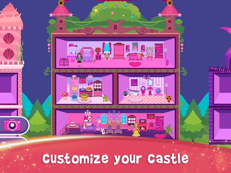 Взлом My Princess Castle: Doll Game (Мой Принцессин Замок)  [МОД Много денег] — стабильная версия apk на Андроид screen 3