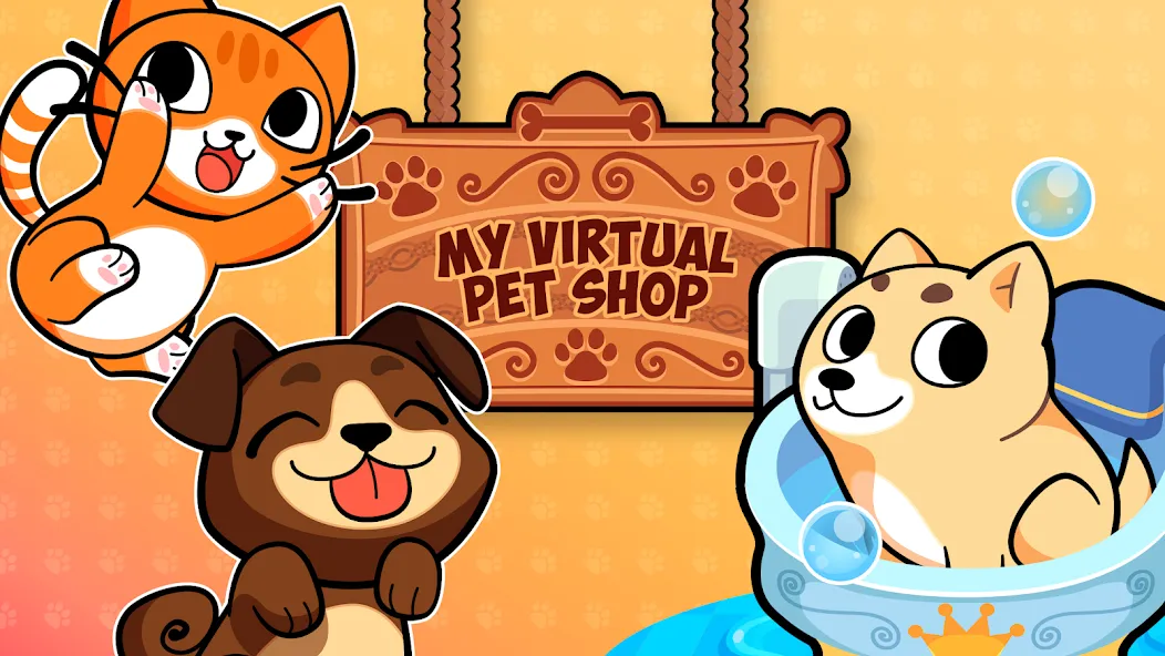 Скачать взломанную My Virtual Pet Shop: Animals (Мой Виртуальный Зоомагазин)  [МОД Бесконечные деньги] — полная версия apk на Андроид screen 5