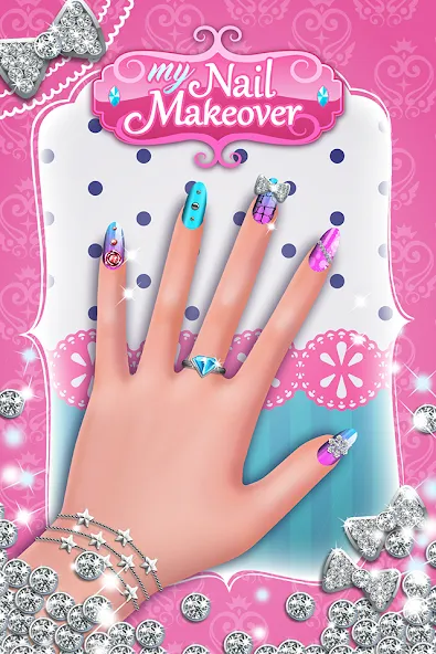 Взлом My Nail Makeover: Nail Salon (Моя маникюрная переменка)  [МОД Бесконечные монеты] — стабильная версия apk на Андроид screen 1