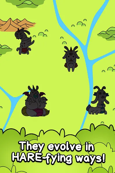 Взлом Rabbit Evolution: Merge Bunny (Рэббит Эволюшн)  [МОД Menu] — последняя версия apk на Андроид screen 3