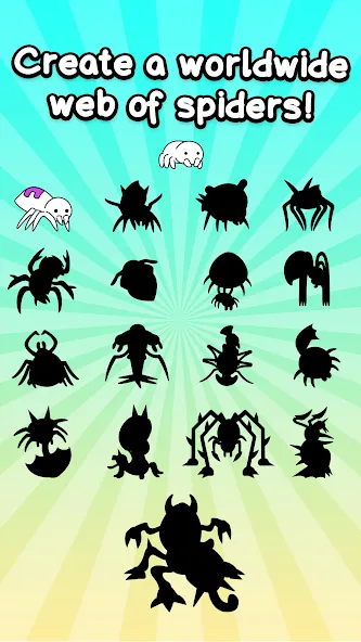 Скачать взлом Spider Evolution: Idle Game (Спайдер Эволюшн)  [МОД Все открыто] — полная версия apk на Андроид screen 4