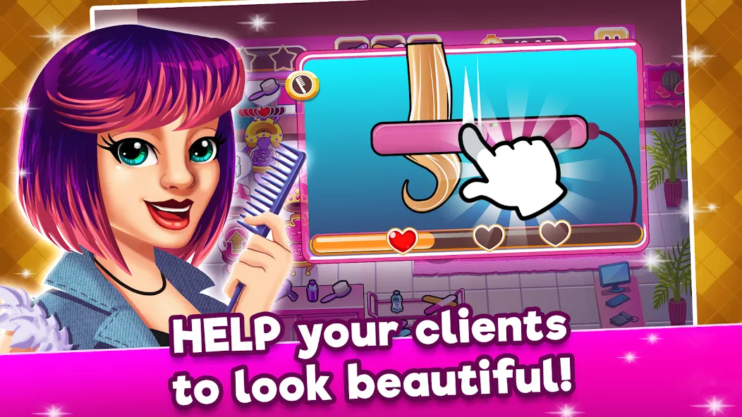 Скачать взлом Beauty Salon: Parlour Game (Бьютисэлон)  [МОД Много денег] — стабильная версия apk на Андроид screen 3