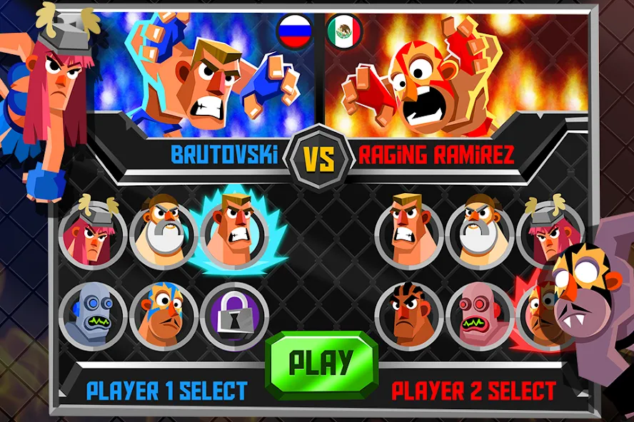 Взломанная UFB 2: Fighting Champions Game (УФБ 2)  [МОД Menu] — стабильная версия apk на Андроид screen 2