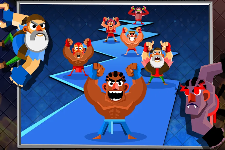 Взломанная UFB 2: Fighting Champions Game (УФБ 2)  [МОД Menu] — стабильная версия apk на Андроид screen 3