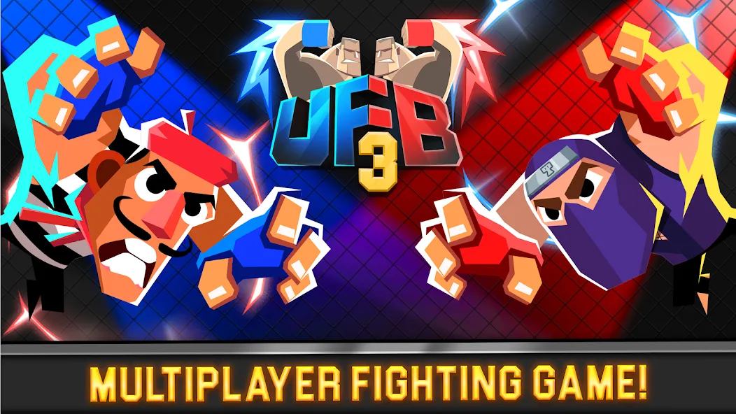 Взлом UFB 3: MMA Fighting Game (УФБ 3)  [МОД Все открыто] — последняя версия apk на Андроид screen 1