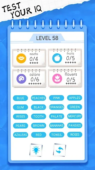 Взлом Word Sort: Association Connect (Соннект Колорс)  [МОД Mega Pack] — последняя версия apk на Андроид screen 5