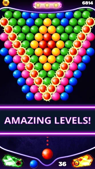 Взлом Bubble Shooter Classic (Бабл Шутер Классик)  [МОД Unlimited Money] — стабильная версия apk на Андроид screen 3