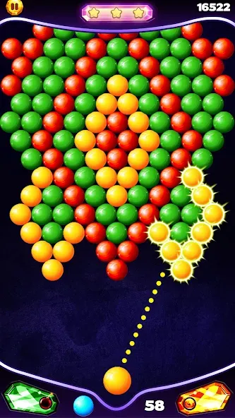 Взлом Bubble Shooter Classic (Бабл Шутер Классик)  [МОД Unlimited Money] — стабильная версия apk на Андроид screen 5