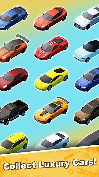 Взломанная Car Mechanic Tycoon (Кар Механик Тайкун)  [МОД Меню] — полная версия apk на Андроид screen 1