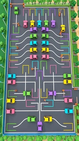 Взломанная Parking Pro: Car Parking Games  [МОД Много денег] — последняя версия apk на Андроид screen 2