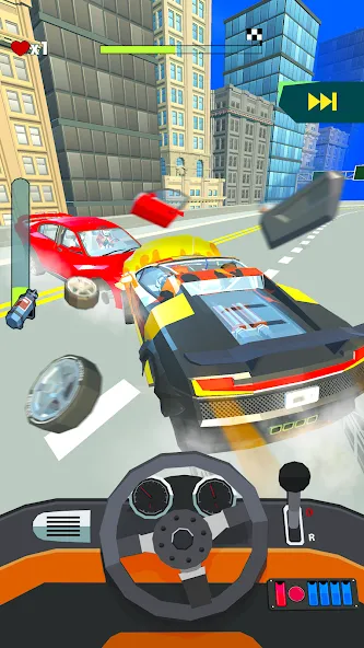 Скачать взлом Crazy Rush 3D: Race Master (Крейзи Раш 3Д)  [МОД Все открыто] — последняя версия apk на Андроид screen 2