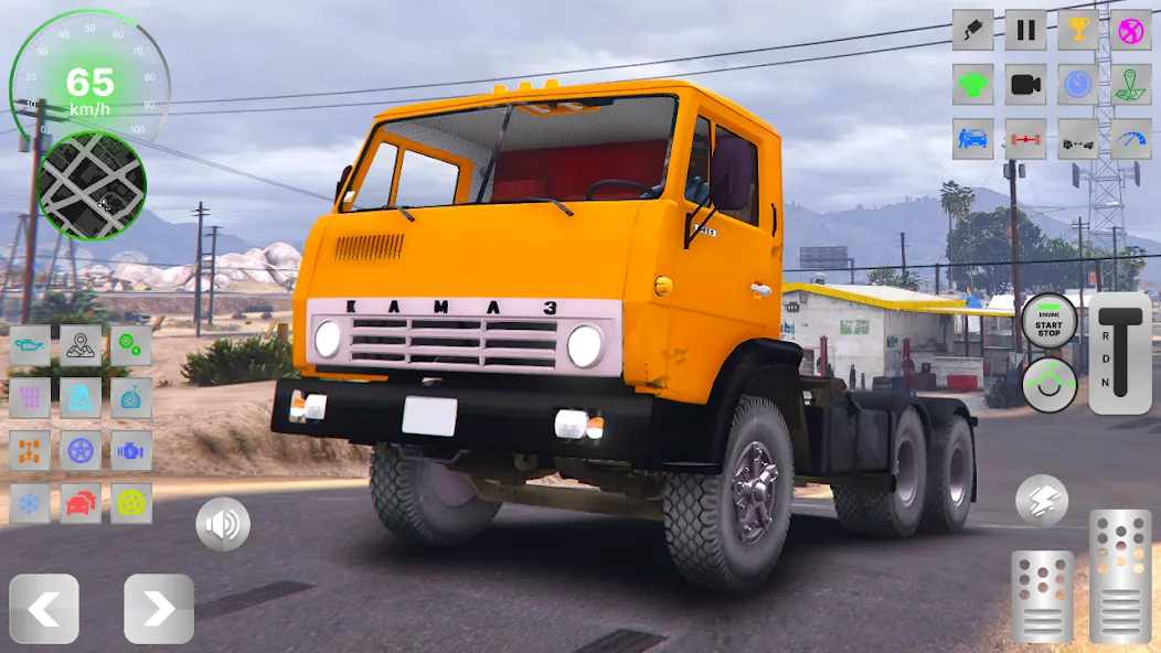 Скачать взлом KAMAZ: Ultimate Russian Truck  [МОД Unlocked] — стабильная версия apk на Андроид screen 1