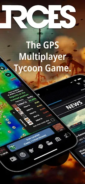 Взломанная Resources — Business Tycoon (Ресурс Гейм)  [МОД Unlocked] — стабильная версия apk на Андроид screen 2