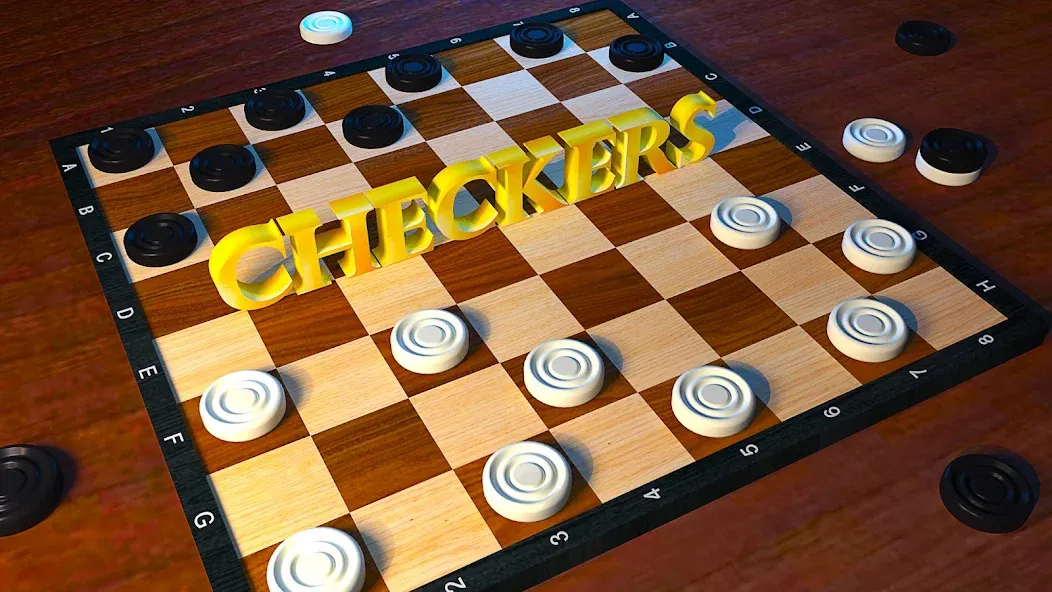 Скачать взломанную Checkers: Checkers Online- Dam  [МОД Много денег] — стабильная версия apk на Андроид screen 1