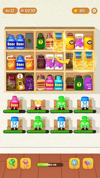 Взломанная Goods Sort™ — Sorting Games (Гудз Сорт)  [МОД Все открыто] — полная версия apk на Андроид screen 5