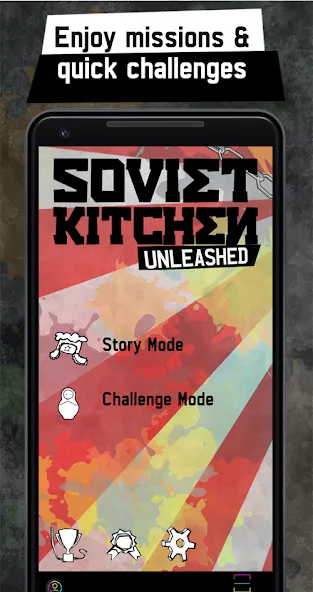 Взломанная Soviet Kitchen Unleashed (Советская кухня на воле)  [МОД Menu] — стабильная версия apk на Андроид screen 1