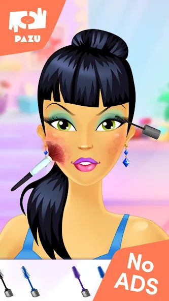 Скачать взломанную Makeup Girls — Games for kids  [МОД Все открыто] — полная версия apk на Андроид screen 2