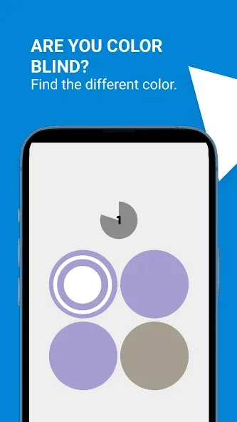 Скачать взлом Color Blind Test Game  [МОД Много денег] — полная версия apk на Андроид screen 1