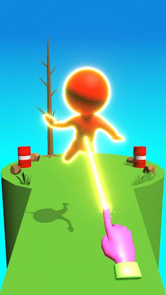 Взломанная Magic Finger 3D  [МОД Все открыто] — полная версия apk на Андроид screen 1