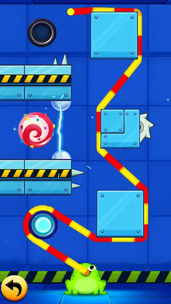 Взломанная Frog Thife: Candy Thief Puzzle (Фрог Тифе)  [МОД Menu] — стабильная версия apk на Андроид screen 2