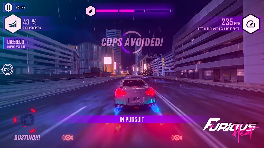 Скачать взлом Furious: Heat Racing 2024 (Фьюриъс)  [МОД Все открыто] — последняя версия apk на Андроид screen 2