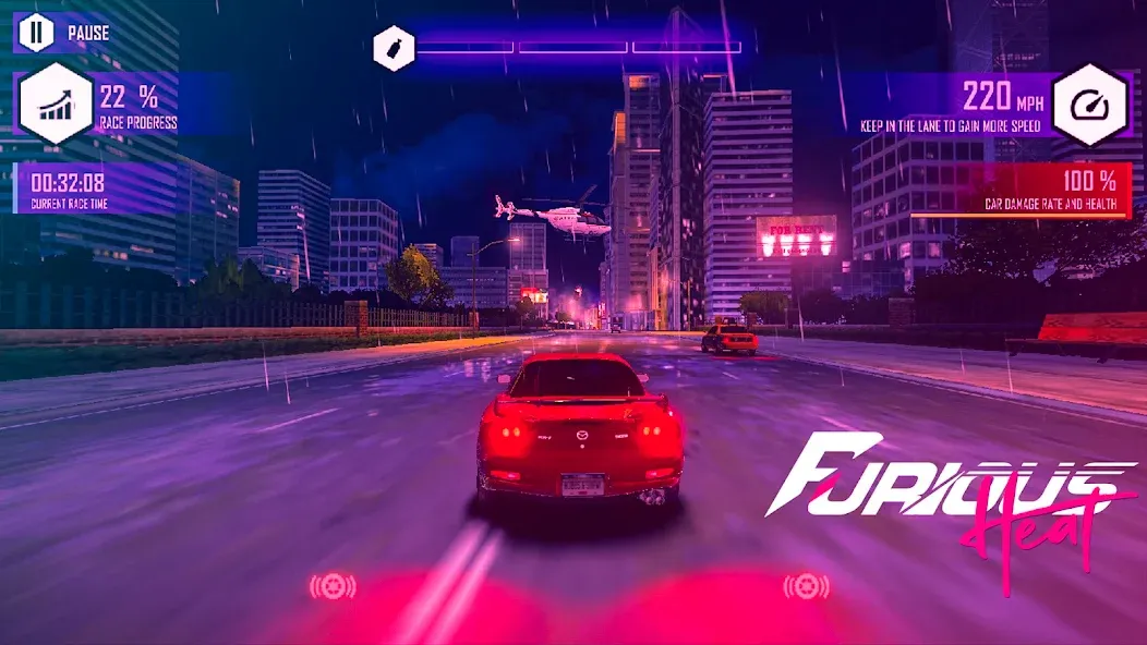 Скачать взлом Furious: Heat Racing 2024 (Фьюриъс)  [МОД Все открыто] — последняя версия apk на Андроид screen 3