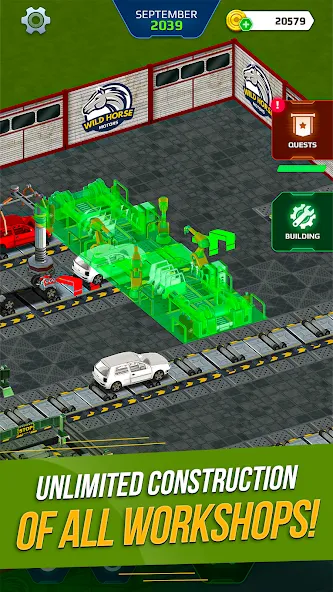 Взлом Car Factory Simulator  [МОД Unlocked] — стабильная версия apk на Андроид screen 4