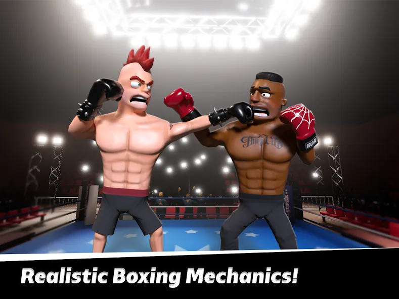 Взломанная Smash Boxing: Punch Hero (Смэш Боксинг)  [МОД Много денег] — стабильная версия apk на Андроид screen 3