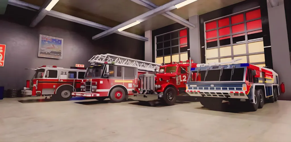 Взлом Real Firefighter 3D Simulator (Реальный Пожарник 3D Симулятор)  [МОД Меню] — полная версия apk на Андроид screen 4