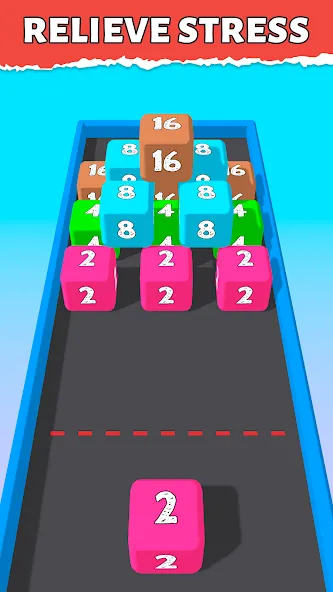 Скачать взлом Bounce Merge 2048 Join Numbers  [МОД Unlimited Money] — стабильная версия apk на Андроид screen 3