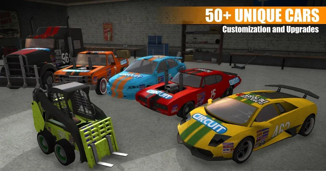 Взломанная Demolition Derby 2 (Демолиция Дерби 2)  [МОД Unlimited Money] — стабильная версия apk на Андроид screen 3