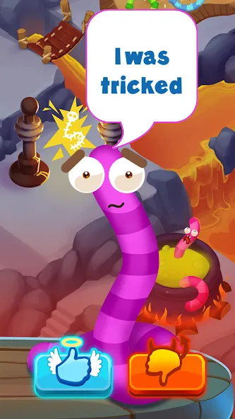 Взлом Worm out: Brain teaser games (Ворм аут)  [МОД Бесконечные монеты] — полная версия apk на Андроид screen 3