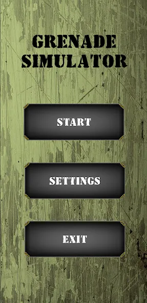 Взломанная Grenade Simulator  [МОД Бесконечные монеты] — последняя версия apk на Андроид screen 1