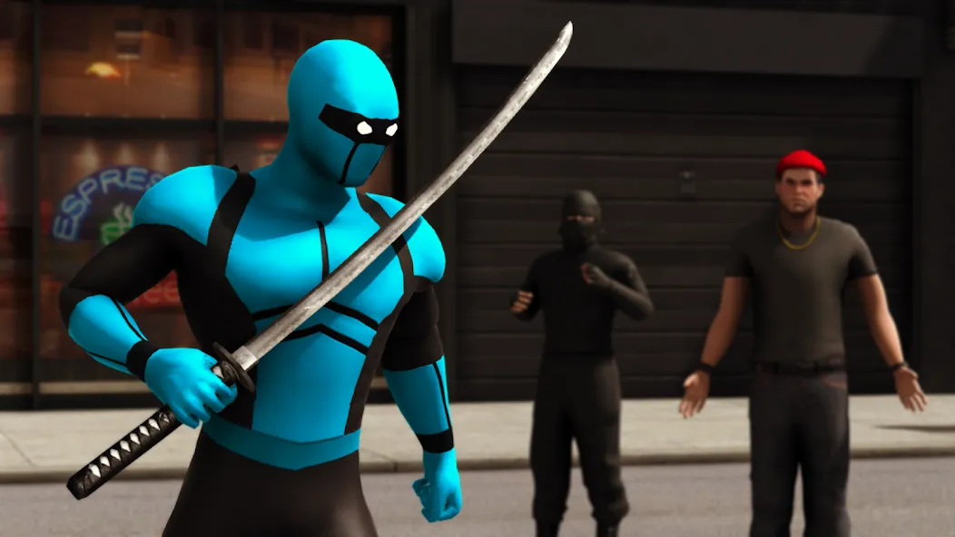 Взломанная Blue Ninja : Superhero Game (Блу Ниндзя)  [МОД Меню] — последняя версия apk на Андроид screen 2