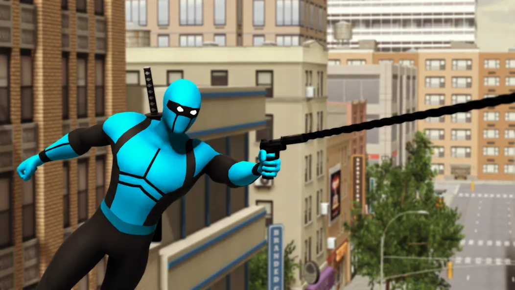 Взломанная Blue Ninja : Superhero Game (Блу Ниндзя)  [МОД Меню] — последняя версия apk на Андроид screen 3