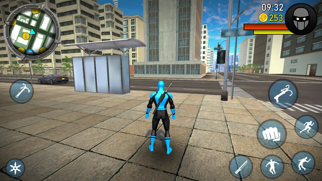 Взломанная Blue Ninja : Superhero Game (Блу Ниндзя)  [МОД Меню] — последняя версия apk на Андроид screen 4