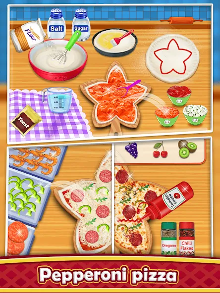 Взломанная Pizza Maker — Cooking Games  [МОД Бесконечные монеты] — полная версия apk на Андроид screen 5