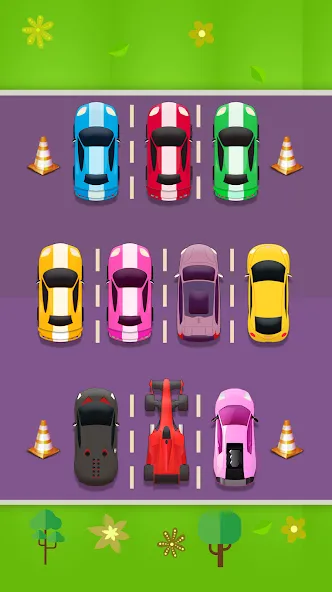 Скачать взломанную Kids Racing, Racecar Boy Girl  [МОД Mega Pack] — стабильная версия apk на Андроид screen 2