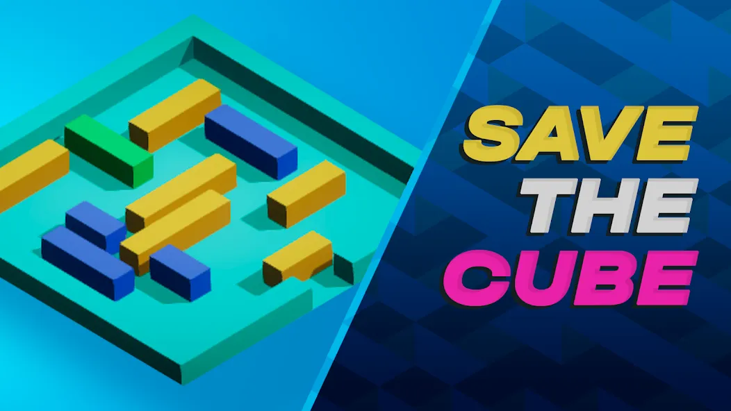 Скачать взлом Cube Escape Room 3D Puzzle (Куб Побег Комната 3D)  [МОД Mega Pack] — последняя версия apk на Андроид screen 2