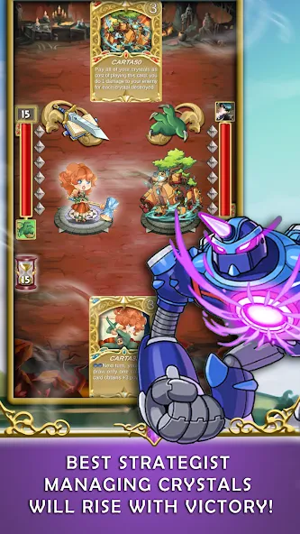 Взломанная Crystal Soul — TCG Card Battle  [МОД Много денег] — стабильная версия apk на Андроид screen 3