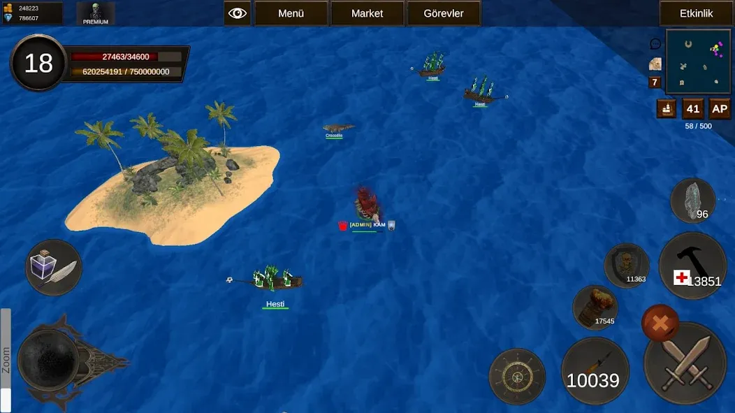 Взлом Naval Battle Online (Навальное Сражение Онлайн)  [МОД Все открыто] — последняя версия apk на Андроид screen 2