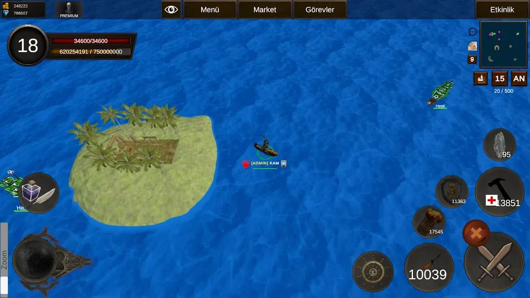 Взлом Naval Battle Online (Навальное Сражение Онлайн)  [МОД Все открыто] — последняя версия apk на Андроид screen 3