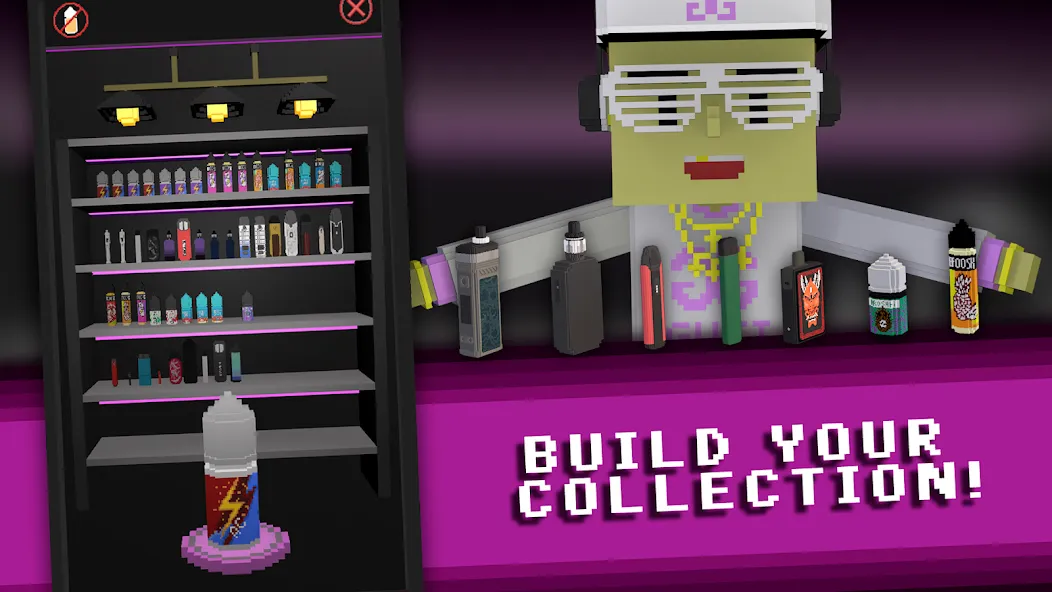 Скачать взломанную Vape Boss: Shop Simulator 3D  [МОД Menu] — последняя версия apk на Андроид screen 2