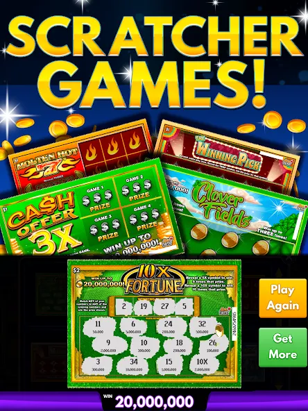 Взлом Spin Vegas Slots: Slot Games (Спин Вегас слоты)  [МОД Menu] — стабильная версия apk на Андроид screen 2