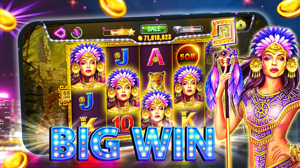 Взлом Old Vegas Slots — Casino 777 (Олд Вегас Слотс)  [МОД Unlimited Money] — полная версия apk на Андроид screen 1