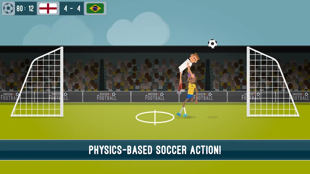 Взломанная Soccer Is Football (оккер Из Футбол)  [МОД Бесконечные монеты] — полная версия apk на Андроид screen 1