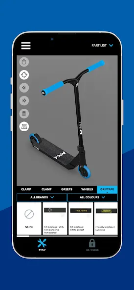 Скачать взлом Scooter 3D custom builder (Скутер 3D настраиваемый конструктор)  [МОД Бесконечные деньги] — стабильная версия apk на Андроид screen 3