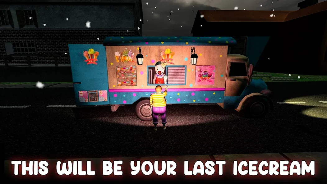 Взломанная Ice Cream Man: Horror Scream (Айс Скрим)  [МОД Mega Pack] — полная версия apk на Андроид screen 1