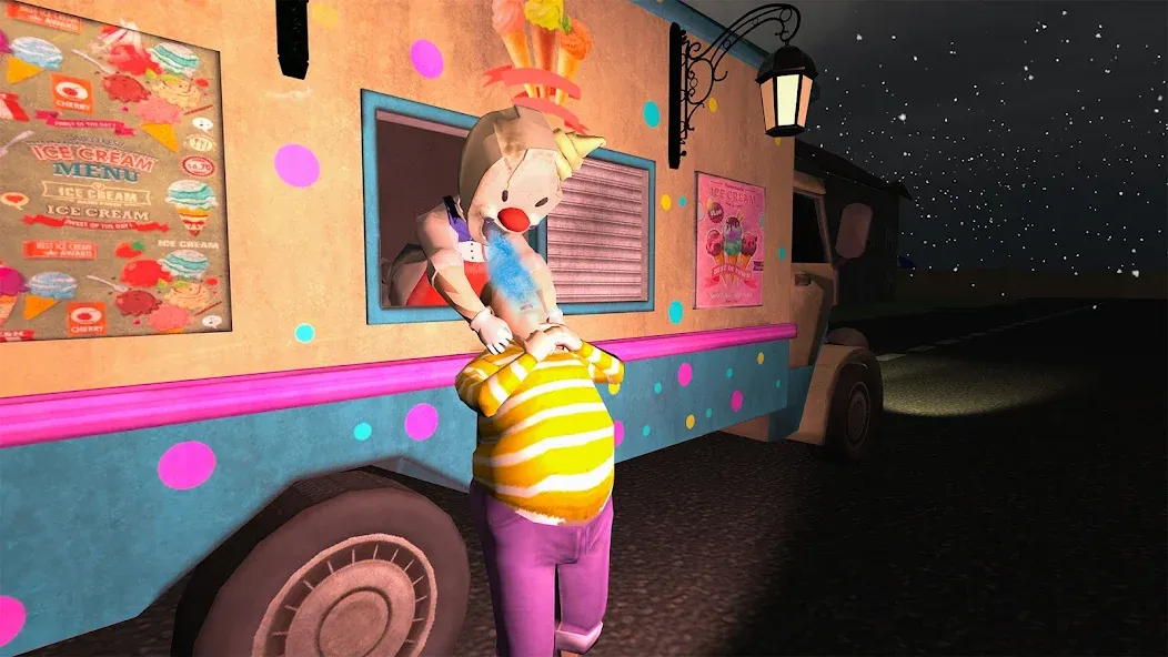 Взломанная Ice Cream Man: Horror Scream (Айс Скрим)  [МОД Mega Pack] — полная версия apk на Андроид screen 2