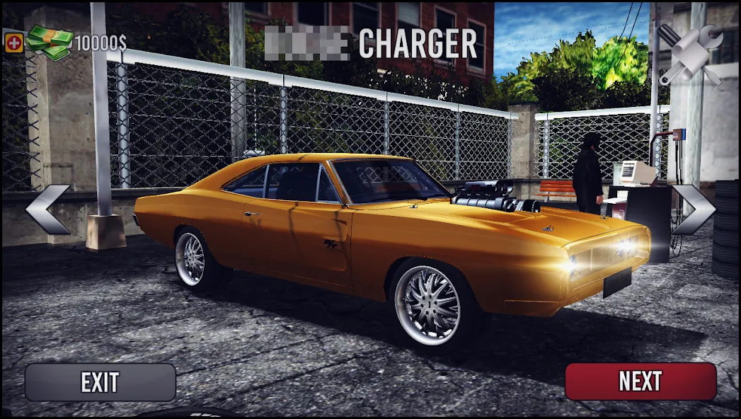 Скачать взлом Charger Drift Simulator (Чарджер Дрифт Симулятор)  [МОД Menu] — полная версия apk на Андроид screen 1